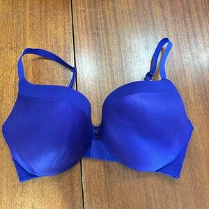 Victoria Secret Royal Blue Seamless Pushup Bra 34DD